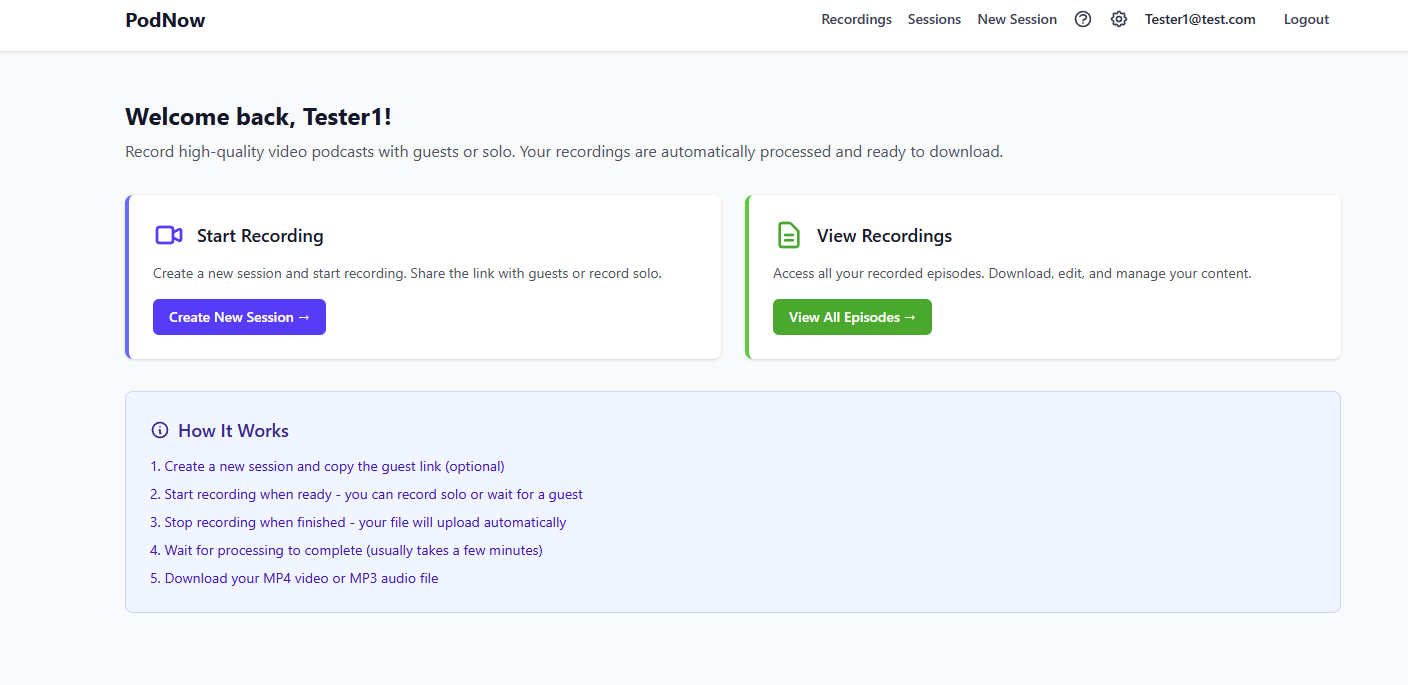 PodNow video podcast app